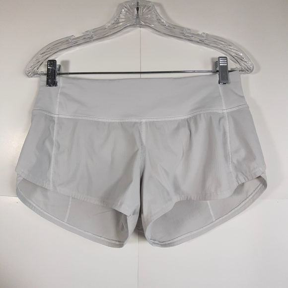 Lululemon Athletica Women's Speed Up High Rise Lined White